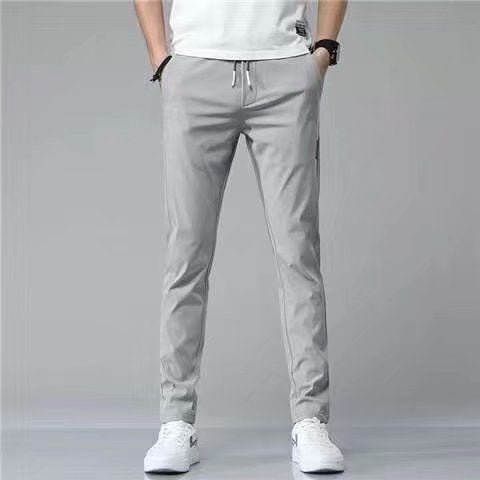 A Corporate Thin Loose Casual Drawstring Sweat pant