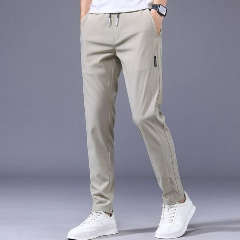A Corporate Thin Loose Casual Drawstring Sweat pant